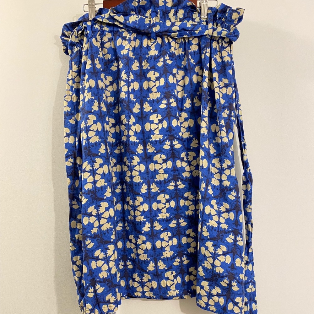 Anthropologie Blue Skirt